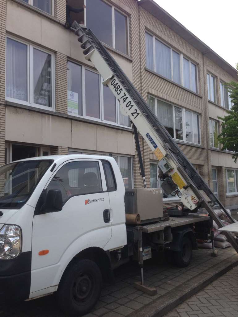 Ladderlift Service inhuren in Antwerpen Ladderliftservice.be