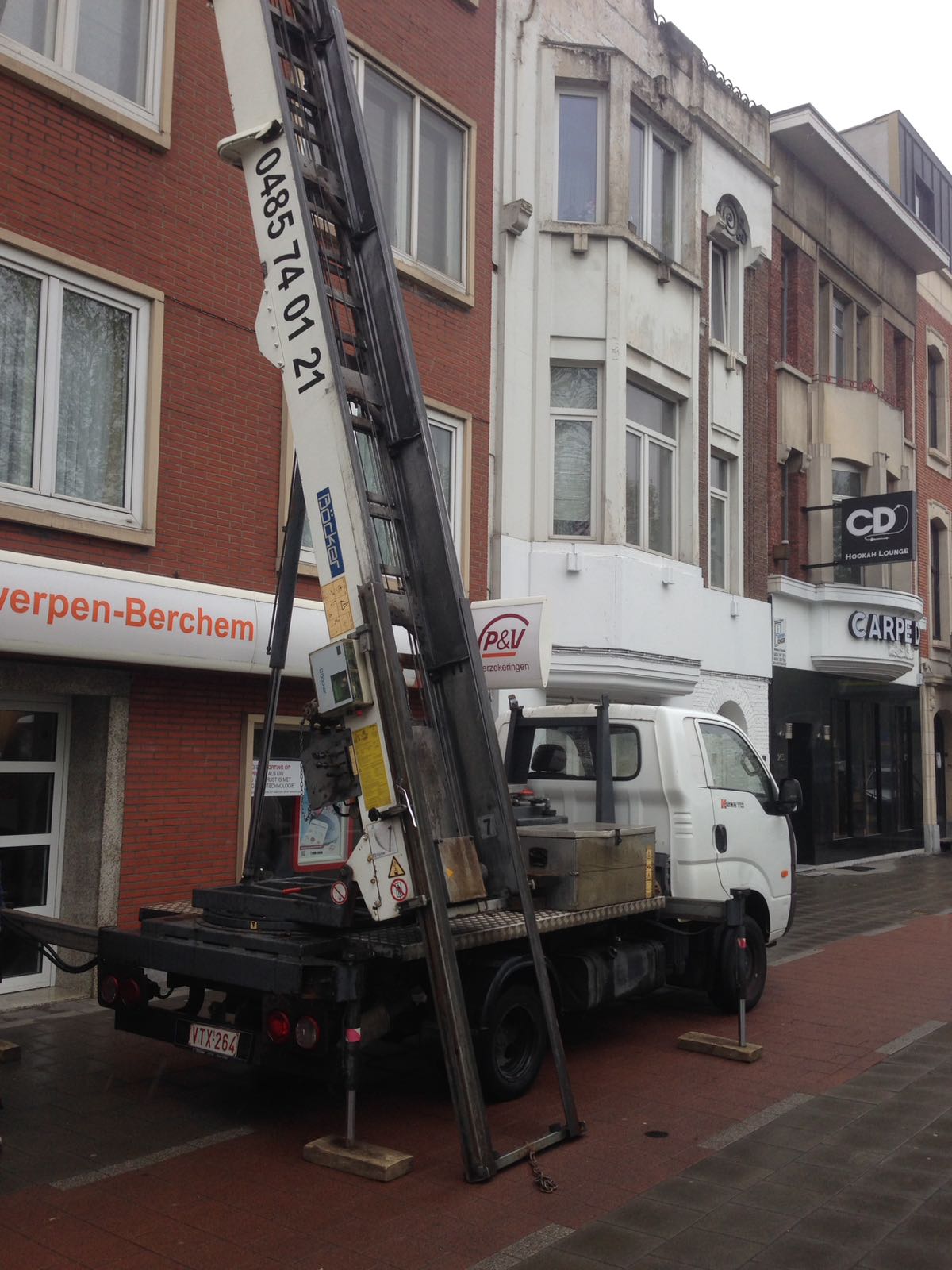 Ladderlift service nodig in Antwerpen